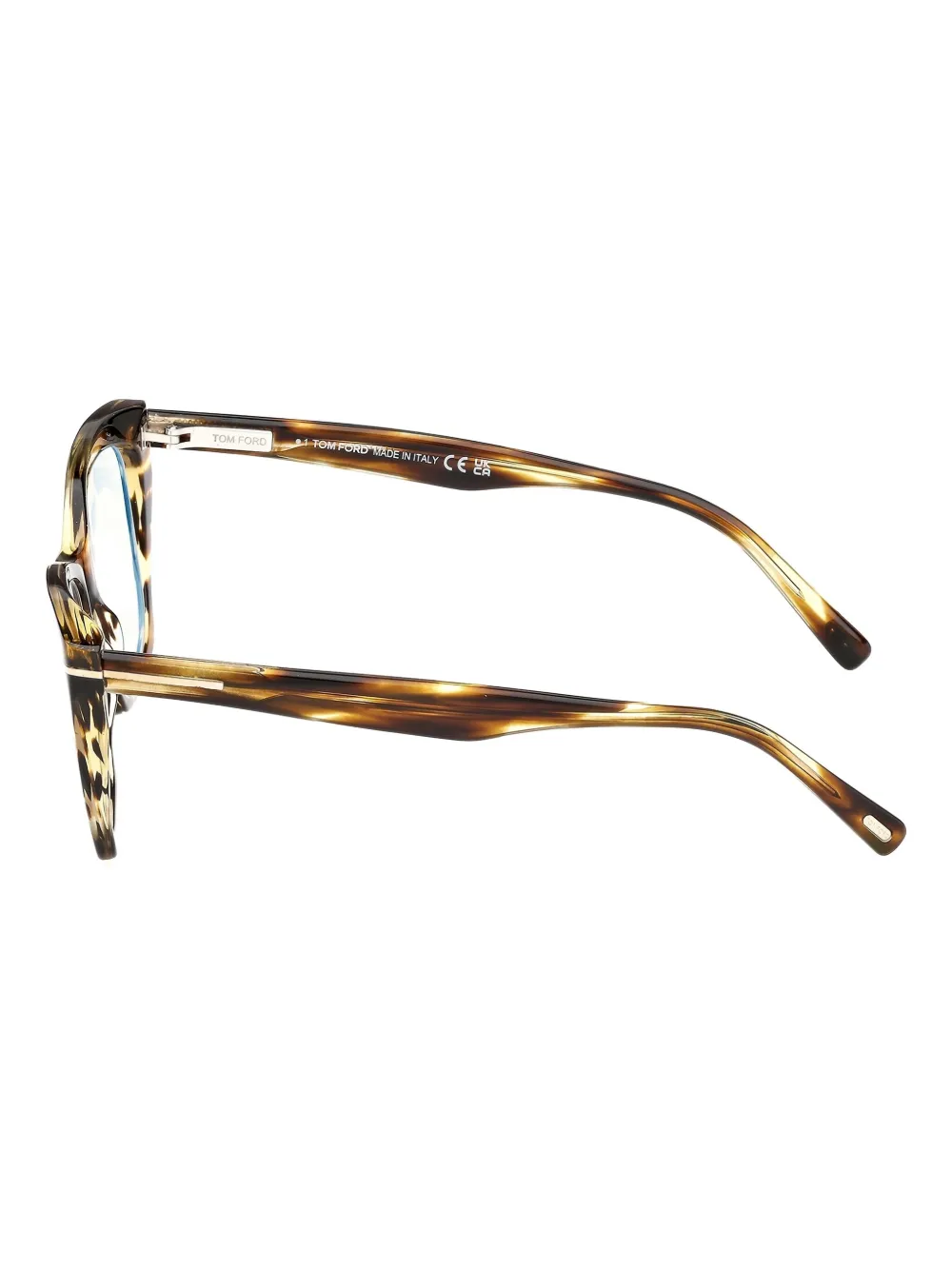 TOM FORD Eyewear Bril met cat-eye montuur Bruin