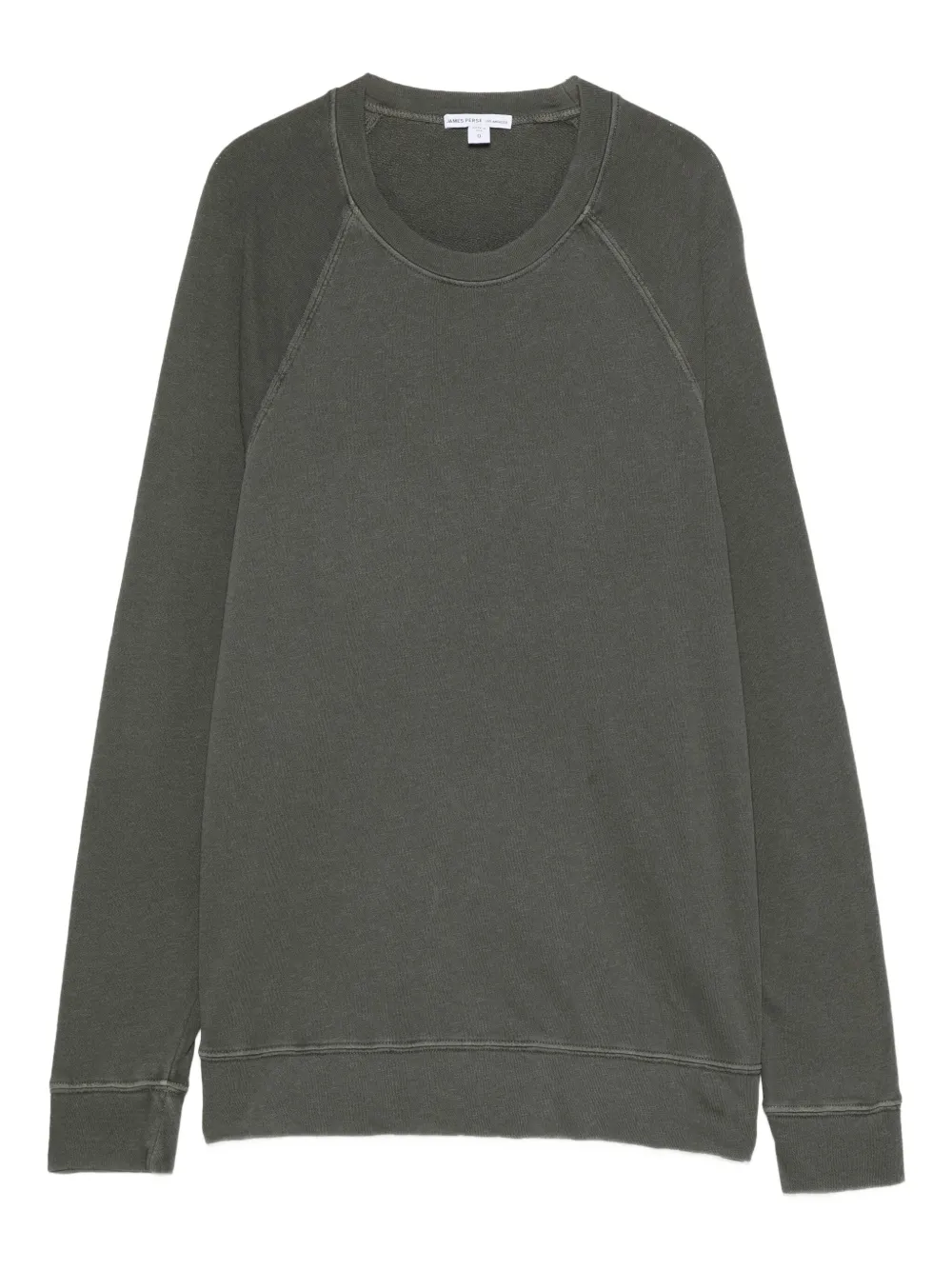 James Perse Raglan-sleeve Sweatshirt In Gray