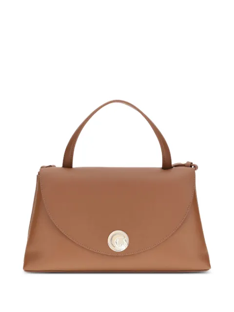 Coccinelle Nikla curved-top circular-detail tote bag