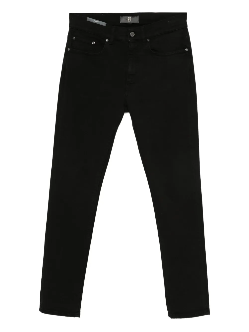 PT Torino Jeans met vijf zakken Zwart