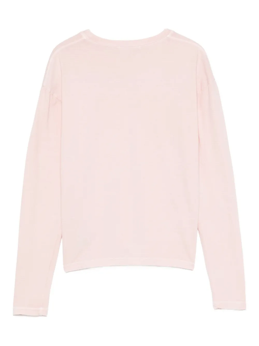 James Perse T-shirt met lange mouwen Roze