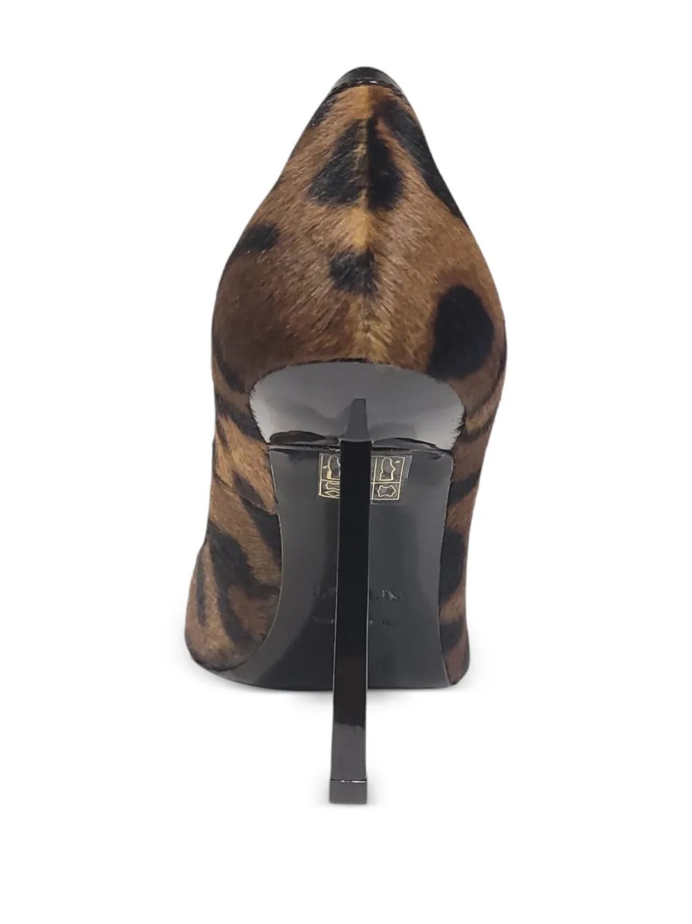 Le Silla leopard-print jewel-embellished pumps Neutrals