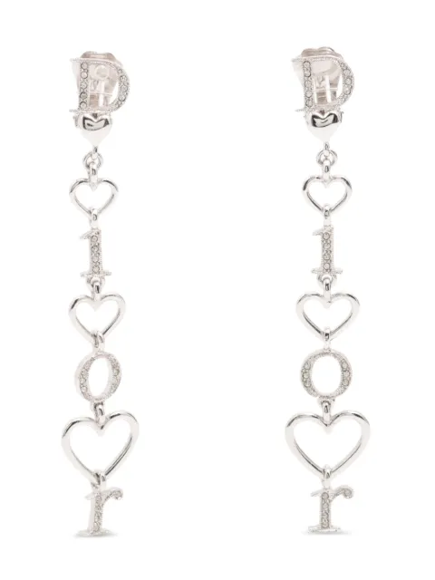 Christian Dior Pre-Owned Dior Ohrringe mit Herzmotiv