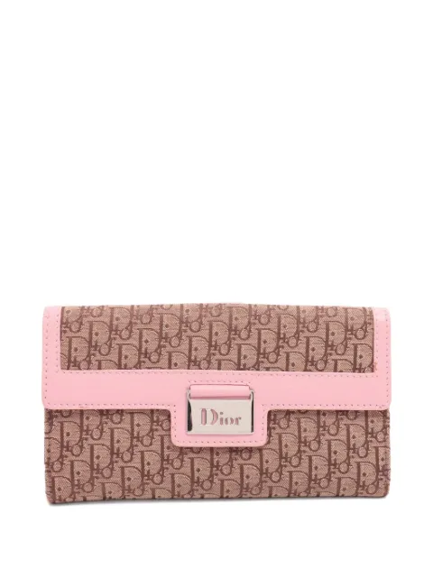 Christian Dior Pre-Owned 2024 oblique  monogram leather wallet
