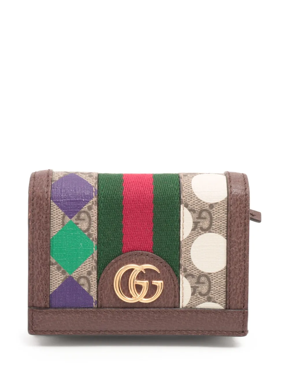 Gucci Pre-Owned 2024 オフィディア GGスプリーム 財布 - ニュートラル Gucci Pre-Owned 2024 オフィディア GGスプリーム 財布 - ニュートラル