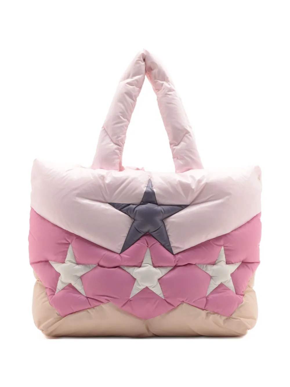 2024 star-motif padded tote bag
