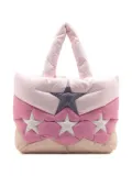 Miu Miu Pre-Owned 2024 star-motif padded tote bag - Pink
