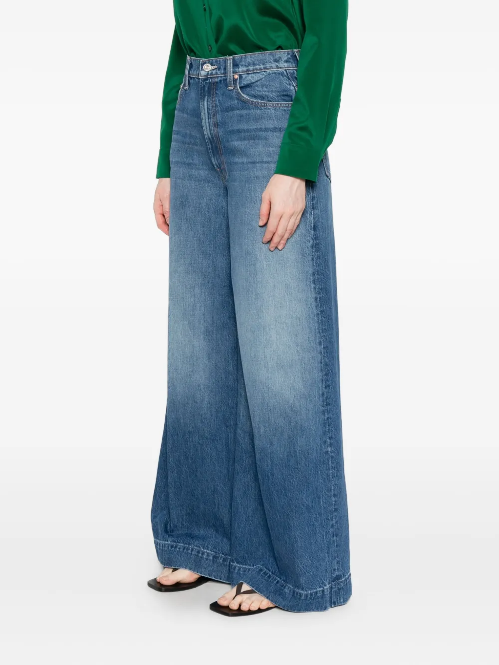 MOTHER The Headliner Sneak jeans Blauw
