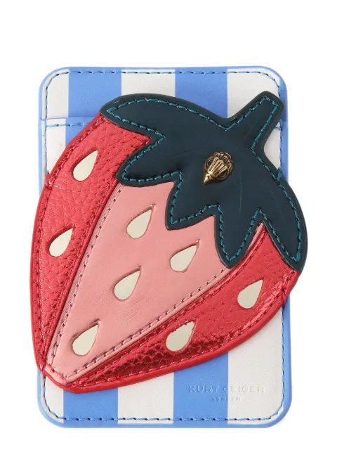 Kurt Geiger London Strawberry phone card holder