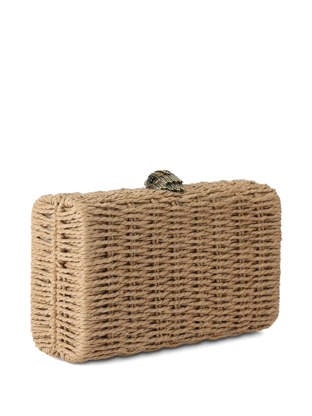 Kurt Geiger London Kensington clutch met gesp Beige