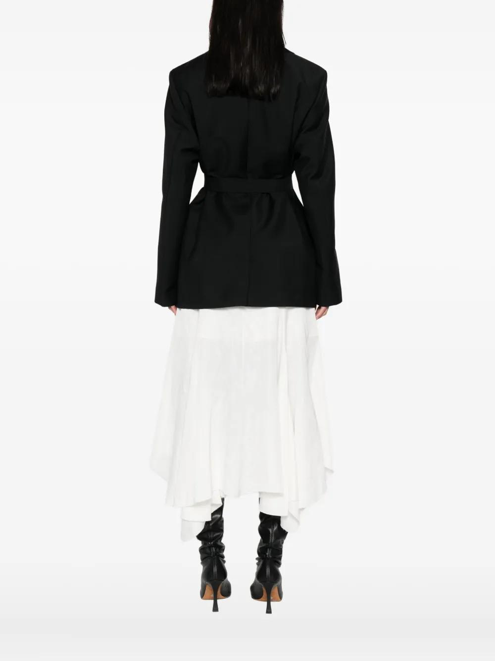 Rohe Shawl-lapel Wool Jacket In Black