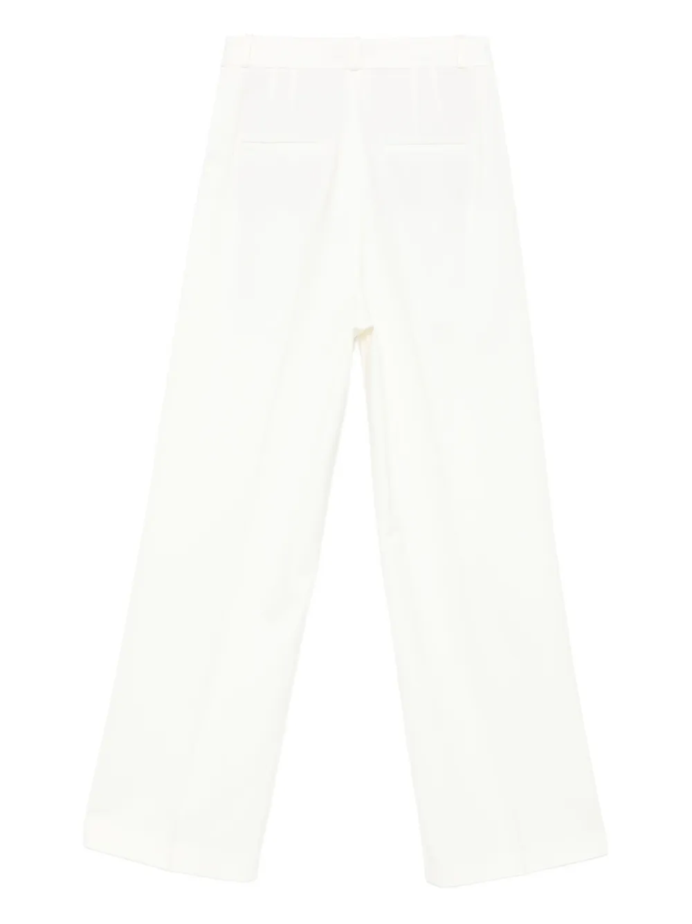 Róhe Broek van wolblend - Beige