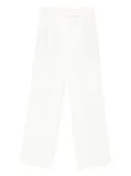 Róhe pleated wool-blend trousers - Neutrals