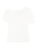 Róhe short-sleeve top - White