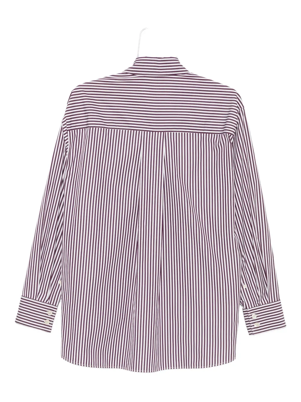ISABEL MARANT striped button-fastening shirt Beige