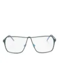 Veronika Wildgruber Wayne geometric-frame glasses - Green