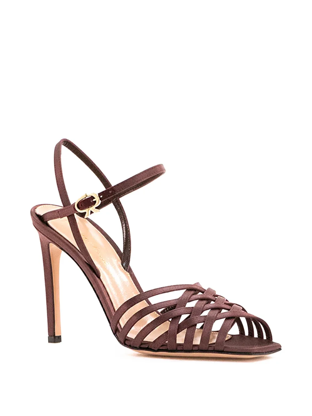 Gianvito Rossi 95mm Kerry sandals Brown