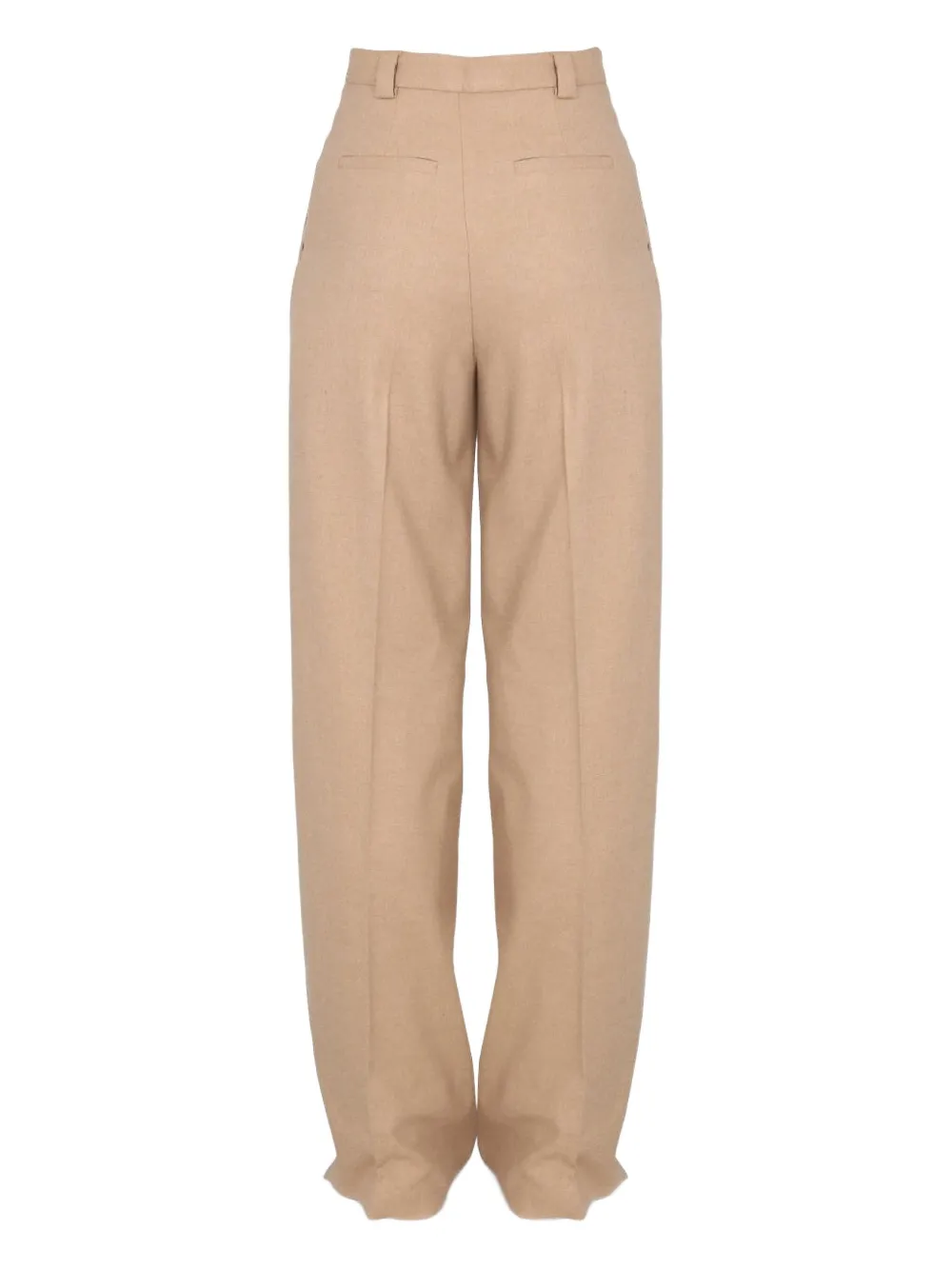 RED Valentino Broek met riemlussen Beige