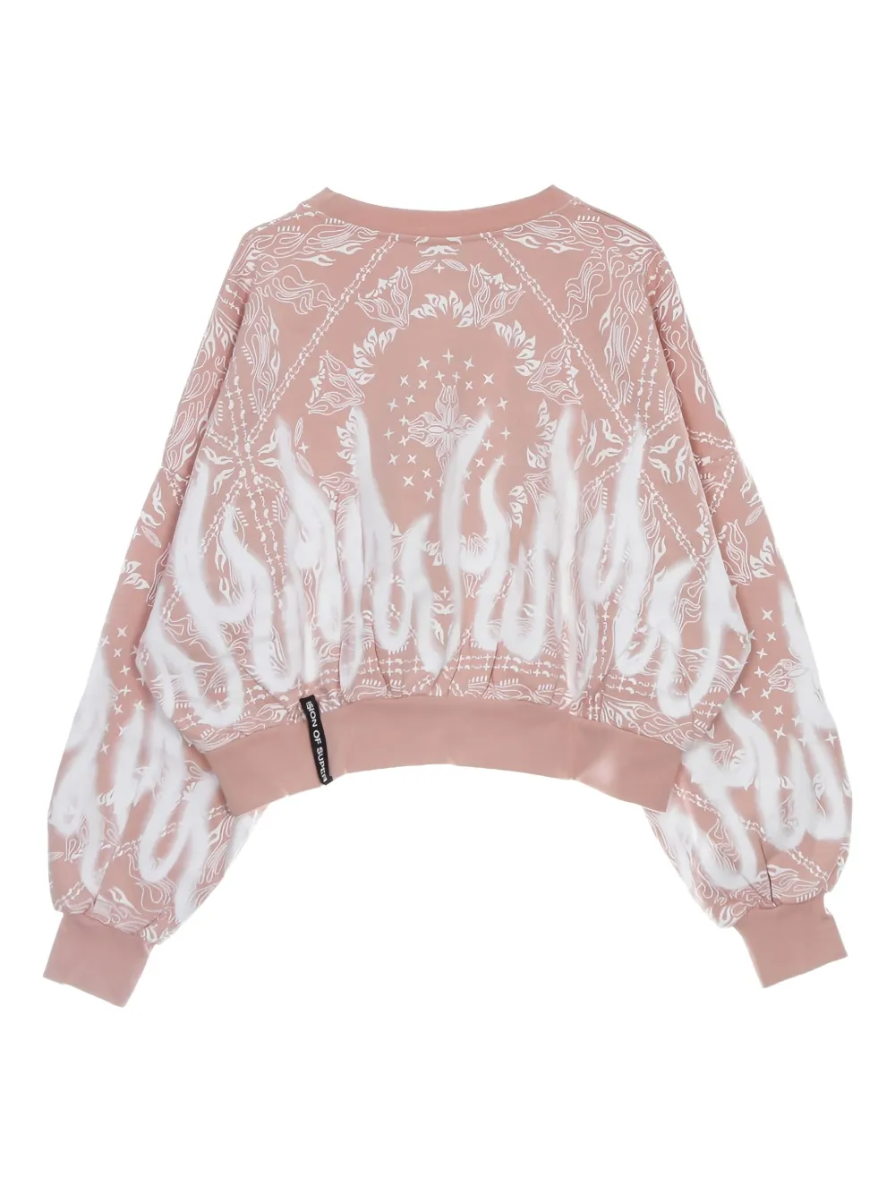 Vision Of Super flame print sweatshirt | Sweaters | Image 2