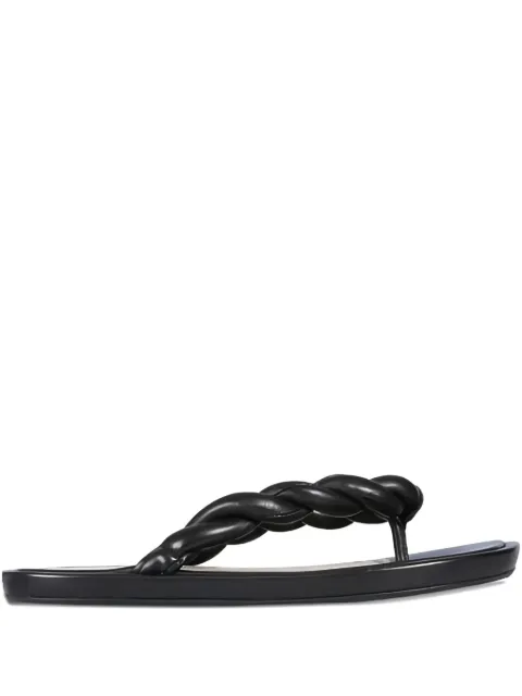 RED(V) open-toe sandals