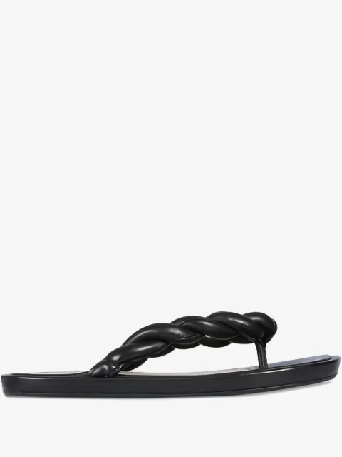 RED(V) open-toe sandals