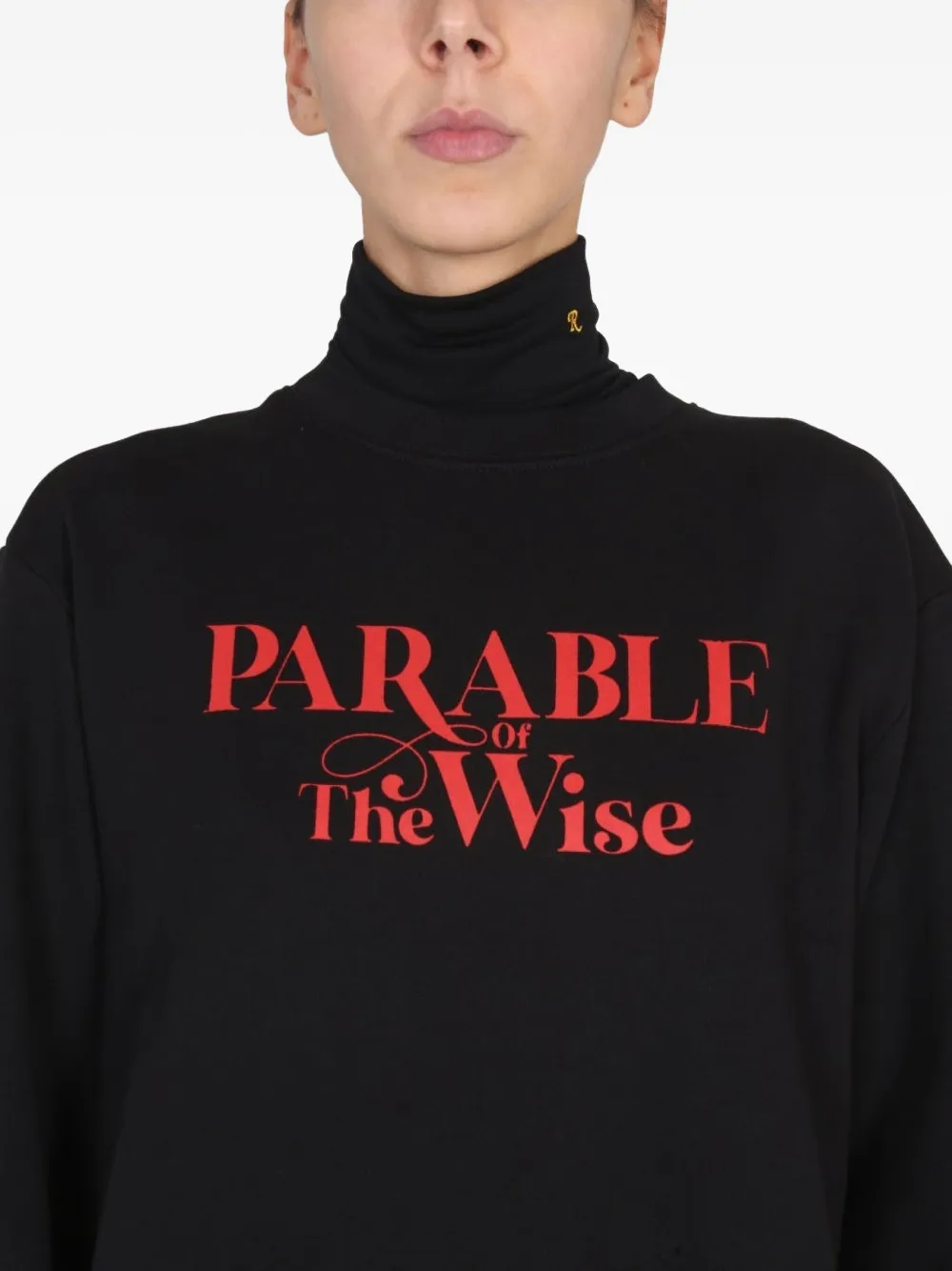 Raf Simons Sweater met ronde hals Zwart