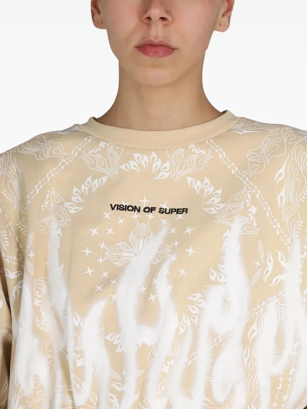 Vision Of Super flame-print sweatshirt | Sweats | Image 2