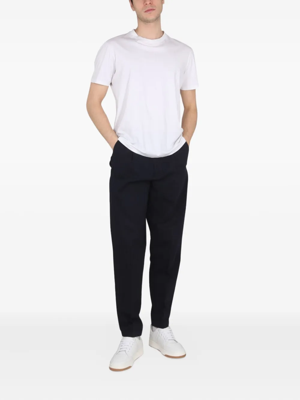 PS Paul Smith pleated trousers - Blauw