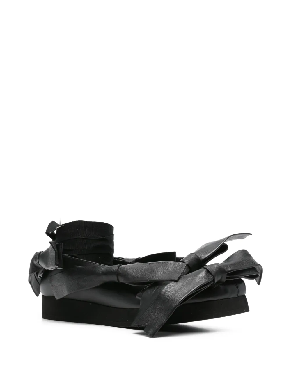 Comme Des Garçons x Phileo 30 mm Etoile pumps met plateauzool Zwart