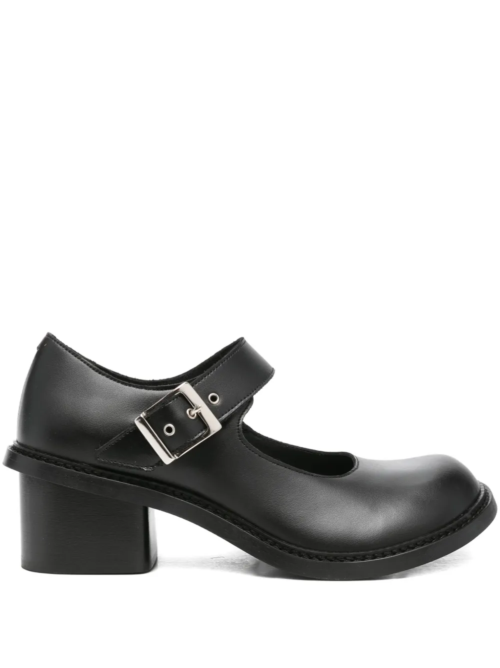 Comme des Garçons Homme Plus x Phileo 75mm leather pumps Black