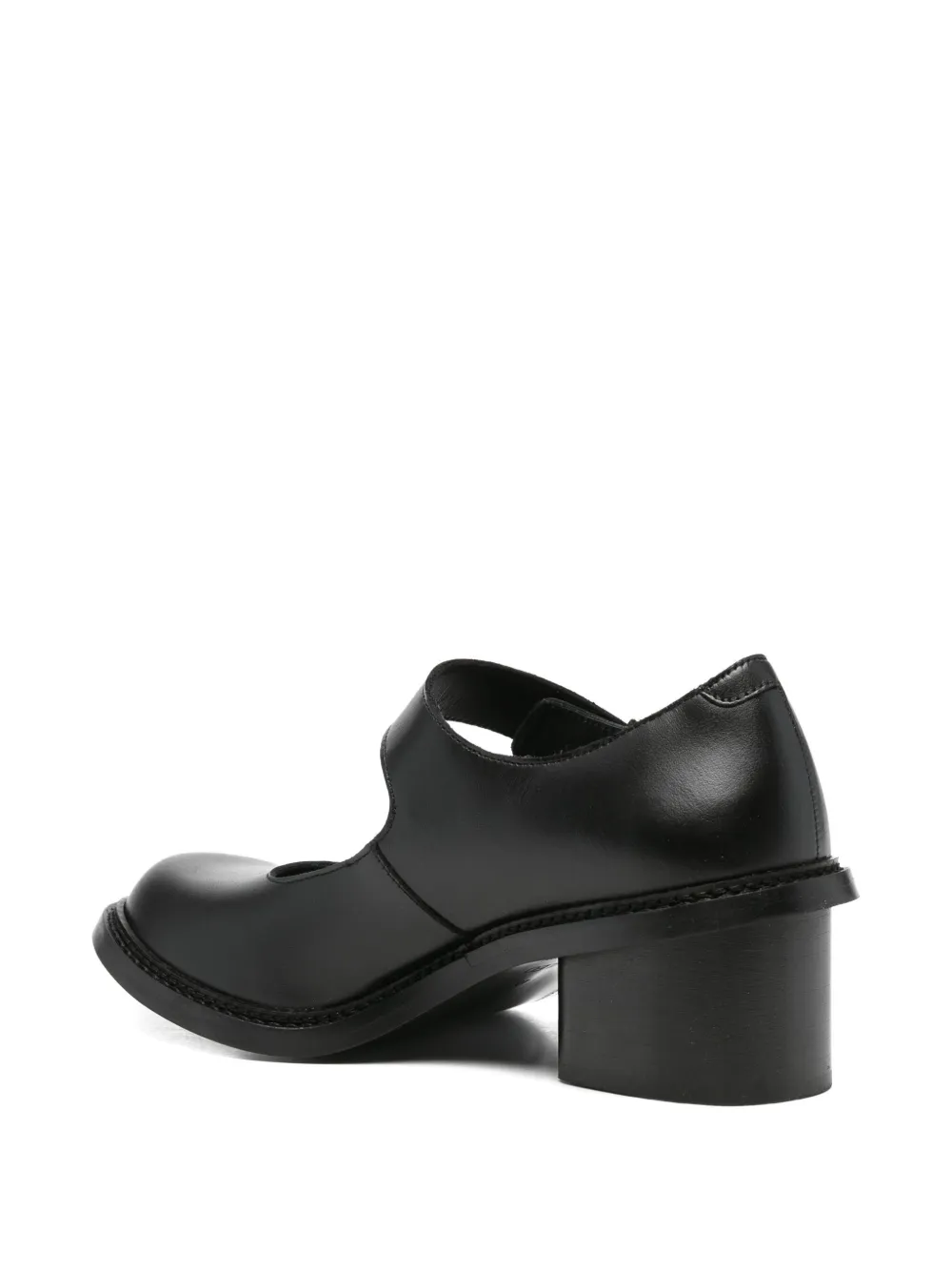 Comme des Garçons Homme Plus x Phileo 75mm leather pumps Black