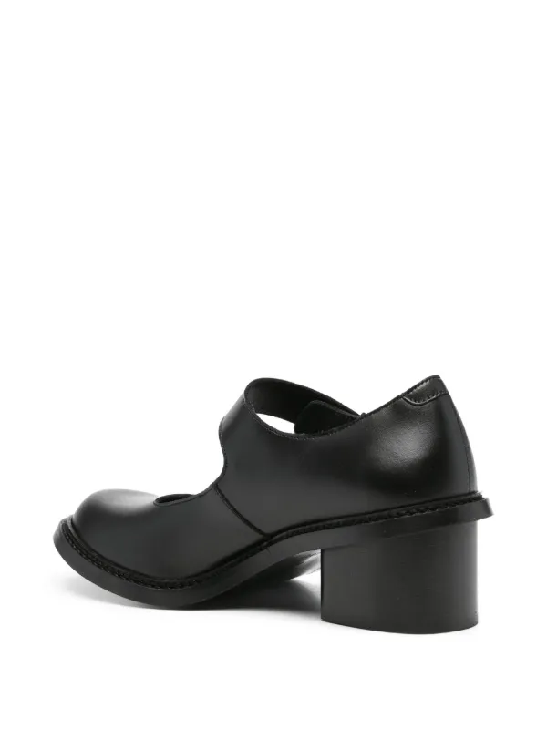 Comme Des Garçons Homme Plus x Phileo 75mm Leather Pumps Black