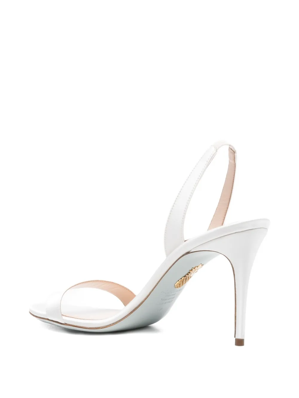 Aquazzura 100mm So Nude sandals White
