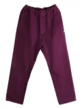 Stüssy elasticated-waistband trousers - Purple