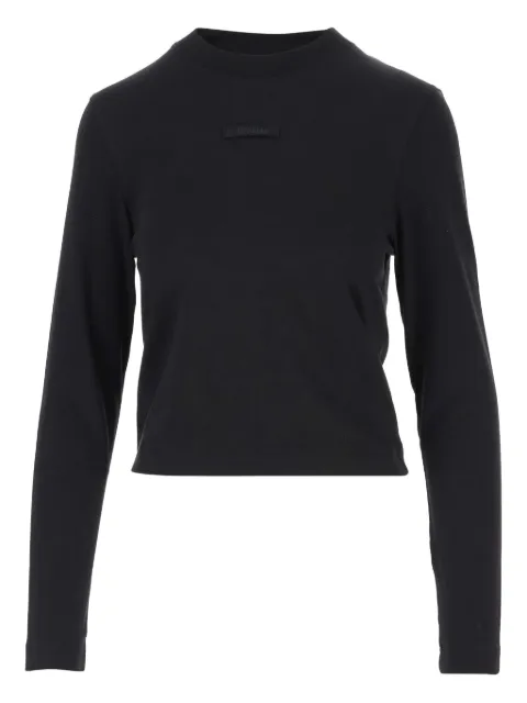 Jacquemus The Gros Grain logo-detail long-sleeve top
