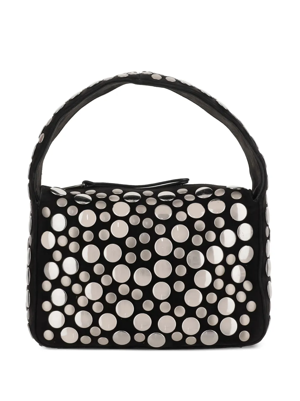 KHAITE small studded top-handle bag | Black | Image 1
