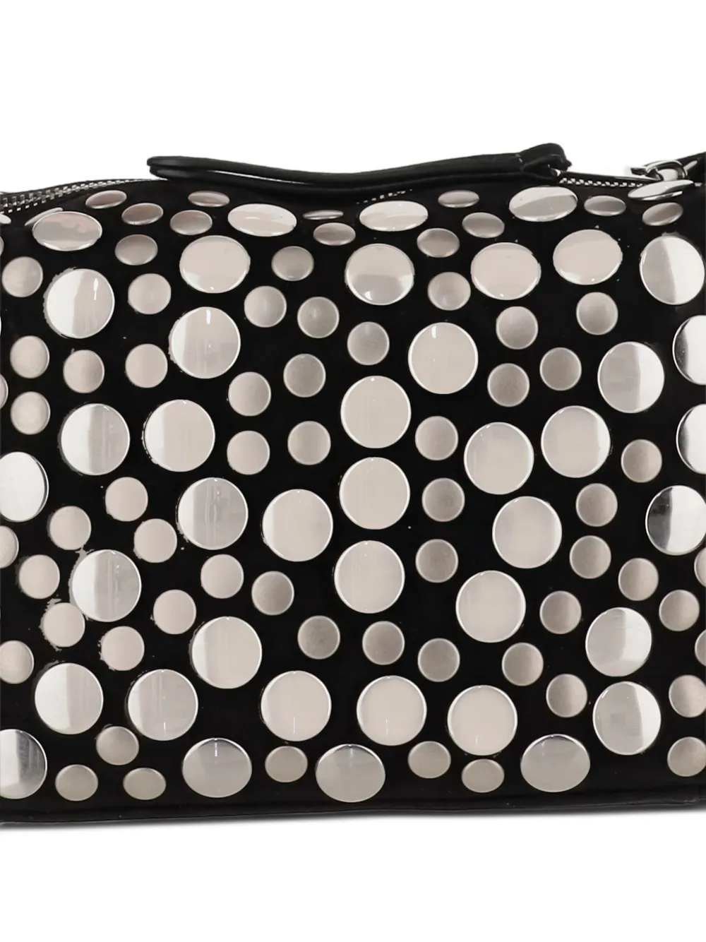 KHAITE Kleine tas met handgreep en studs Zwart