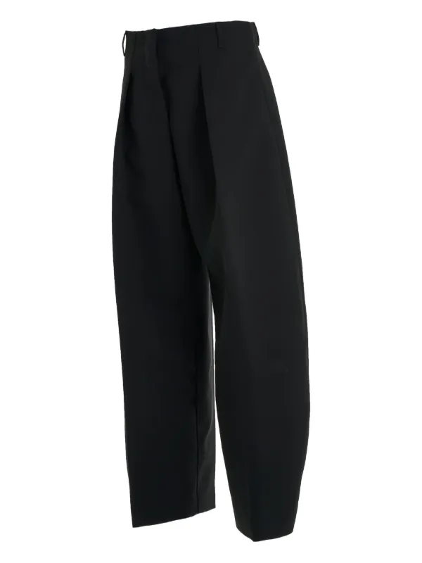 Jacquemus The Ovalo Trousers | Black | FARFETCH