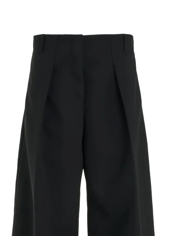 Jacquemus The Ovalo Trousers | Black | FARFETCH