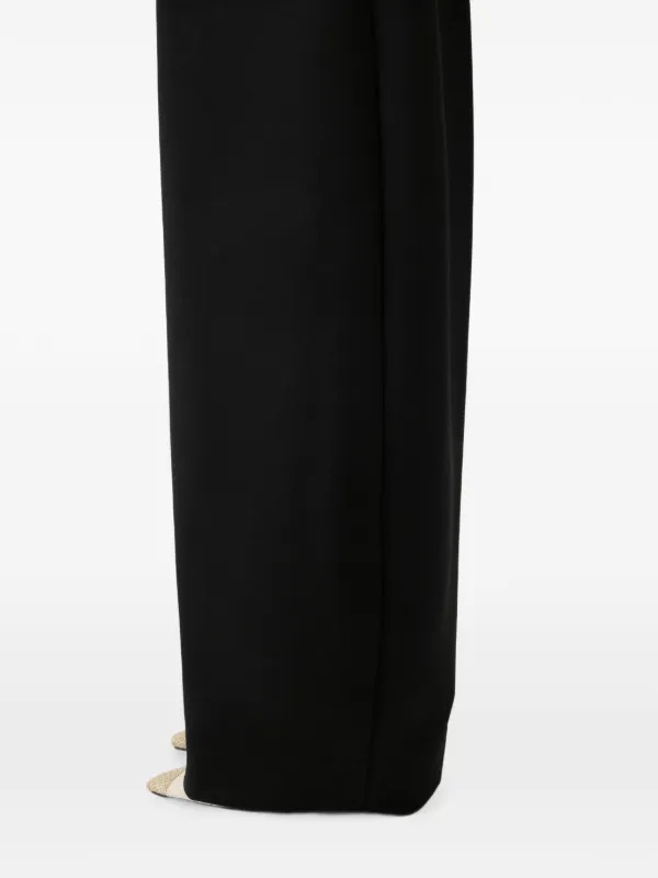 Jacquemus The Ovalo Pants | Black | FARFETCH