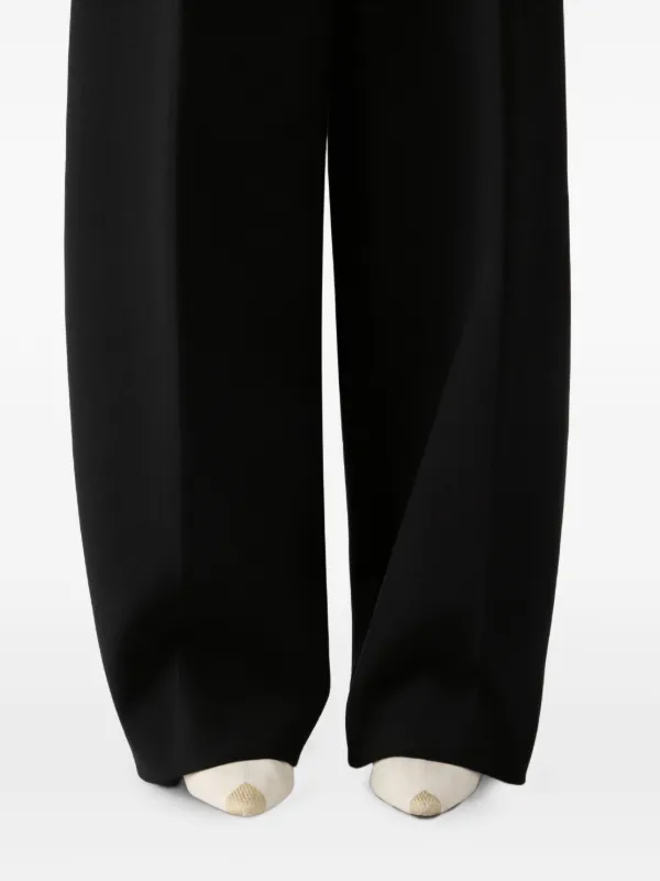 Jacquemus The Ovalo Pants | Black | FARFETCH