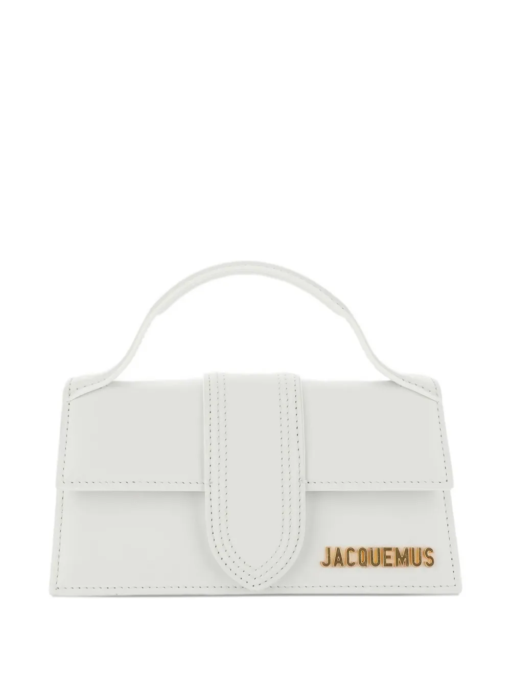 Jacquemus Bambino grote tas met handgreep Wit