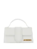 Jacquemus large Bambino flap top-handle bag - White