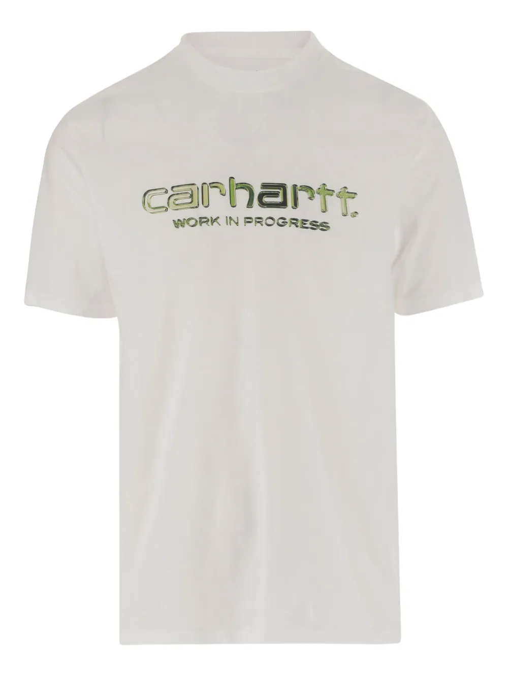 Carhartt WIP  S/S Solar Chrome Script T-shirt | White | Image 1