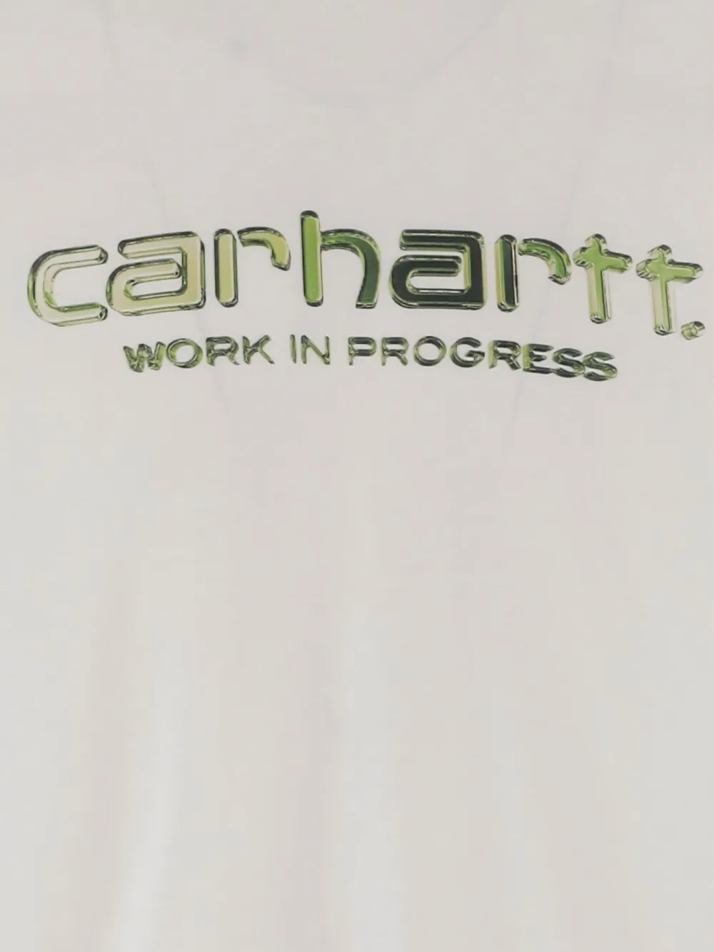 Carhartt WIP S S Solar Chrome Script T-shirt Wit