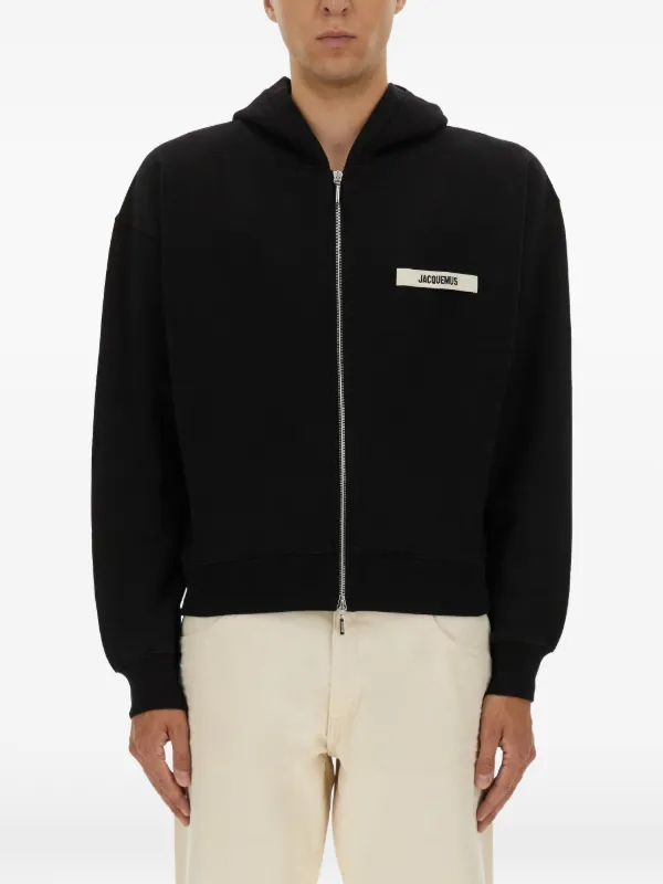Jacquemus The Gros Grain スウェットパーカー | ブラック | FARFETCH JP