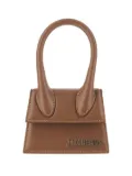 Jacquemus The average Chiquito leather bag - Brown