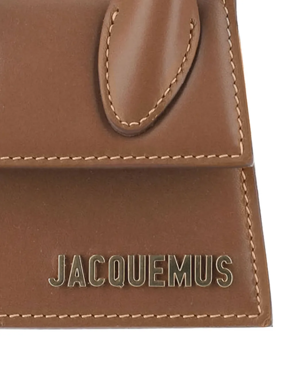 Jacquemus The Average Chiquito leren tas Bruin