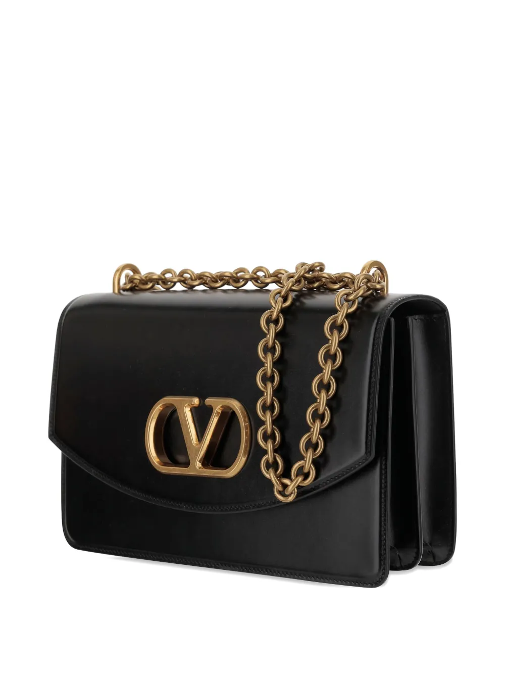 Valentino Garavani Kleine Chain schoudertas Zwart