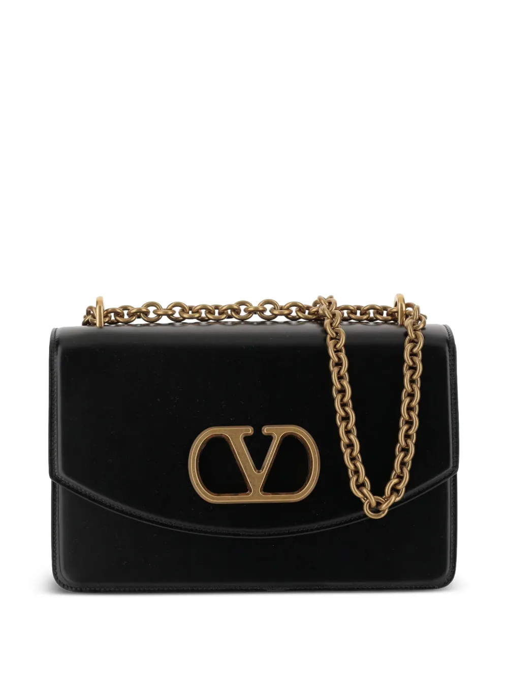 Valentino Garavani Kleine Chain schoudertas Zwart